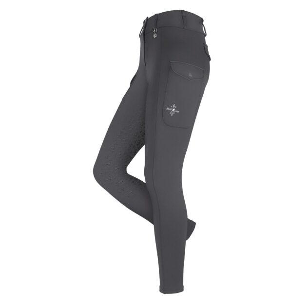 Fair Play ASTRID Full Grip, High Rise Breeches, Gray