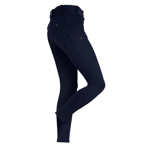 Fair Play ASTRID Full Grip, High Rise Cargo Breeches, Navy - Image 2