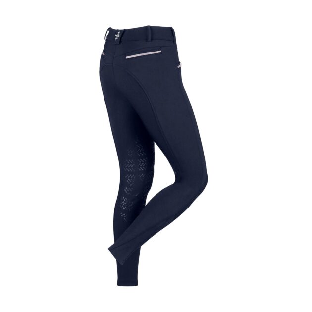 Fair Play MELROSE Knee Grip, Normal Waist Winter Breeches, Navy - Image 2