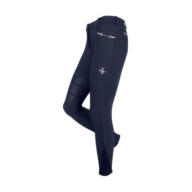 Fair Play MELROSE Knee Grip, Normal Waist Winter Breeches, Navy