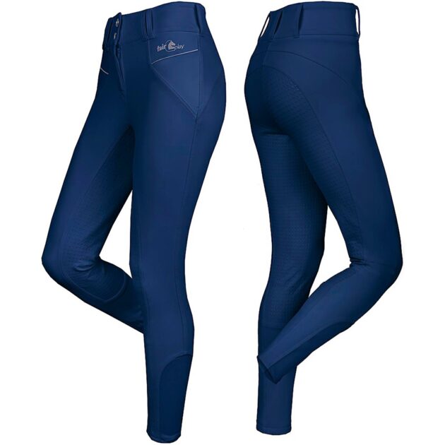 Fair Play Full Grip, High Rise CARINA Breeches Navy