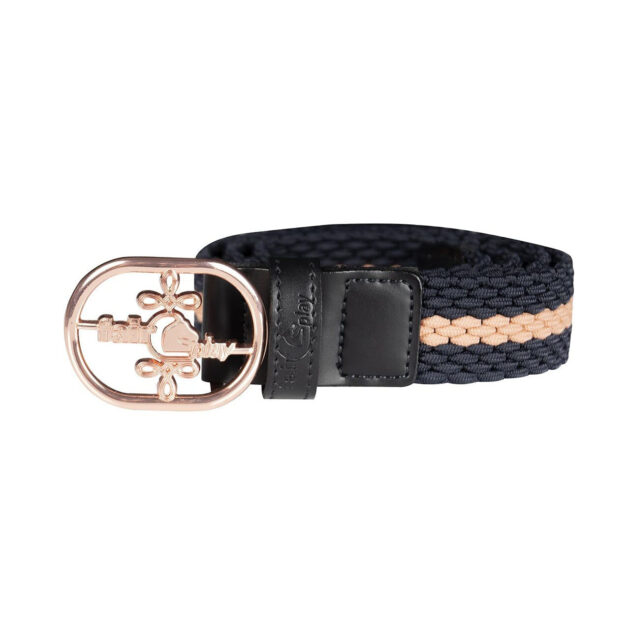 Fair Play JOSIE Belt, Navy/Rosegold