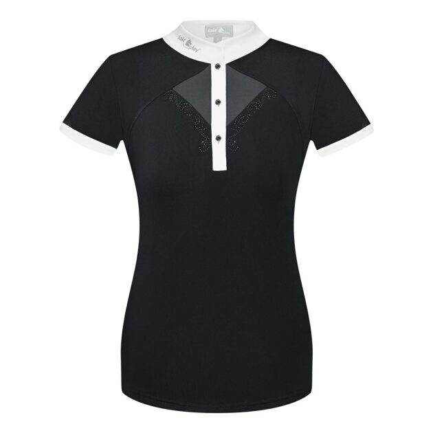 Fair Play Competition Shirt CATHRINE Black White