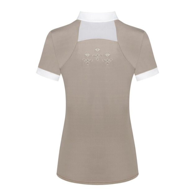 Fair Play Competition Shirt LORELLA Beige-White - Image 2