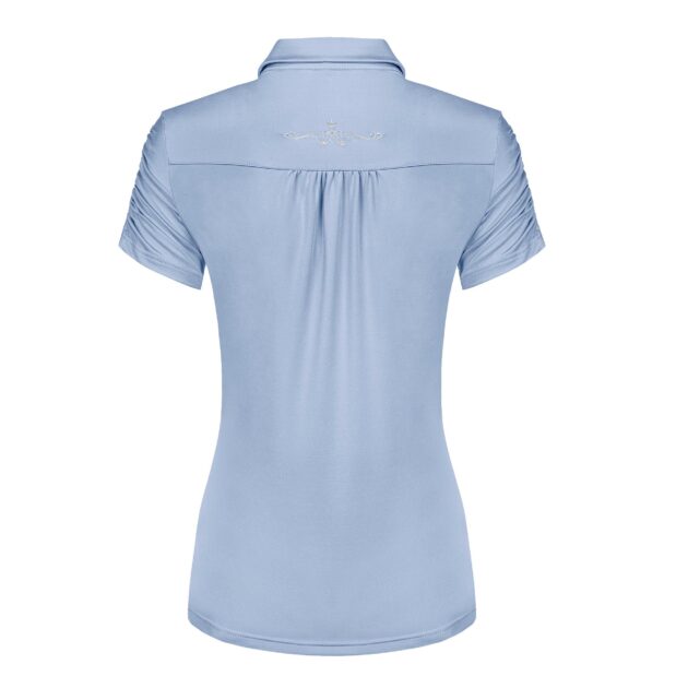 Fair Play Polo Shirt LILIAN Blue - Image 2