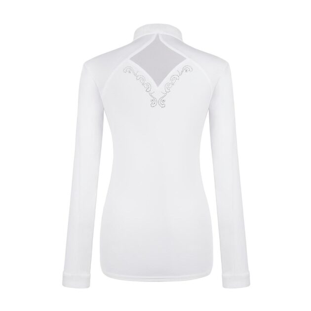 Fair Play Competition Shirt Long Sleeve CATHRINE White - Image 2