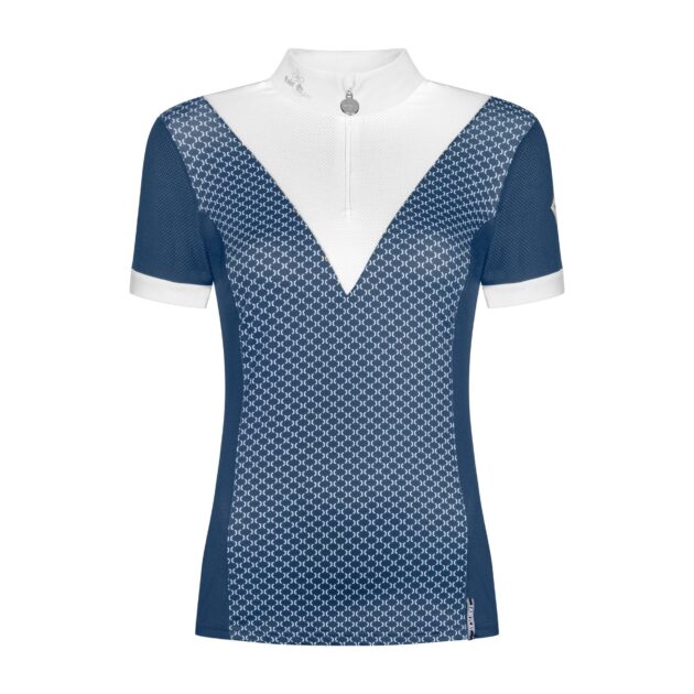 Fair Play Women's Competition Shirt JANA Steel Blue-White