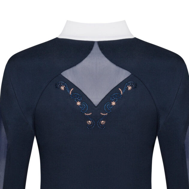 Fair Play Competition Shirt Long Sleeve CATHRINE ROSEGOLD Navy/White - Image 4