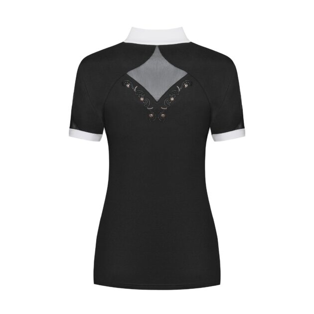 Fair Play Competition Shirt Short Sleeve CATHRINE ROSEGOLD Black/White - Image 2