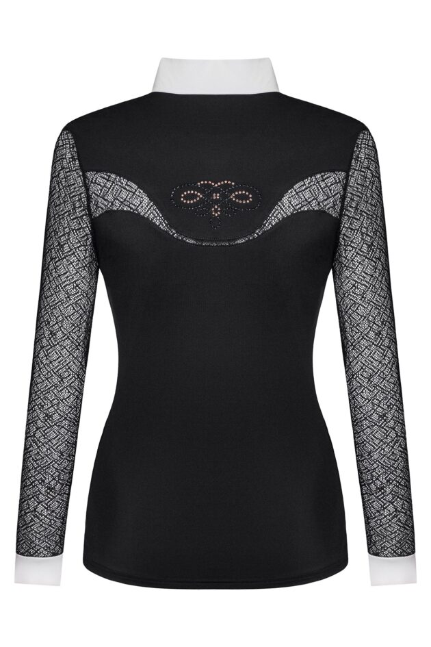 Fair Play Competition Shirt CECILE Long Sleeve ROSEGOLD, Black - Image 2