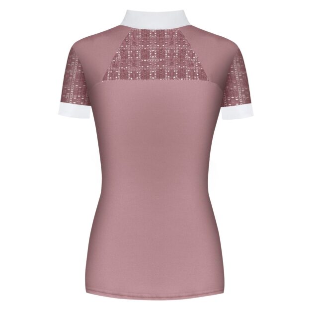 Fair Play AIKO Short Sleeve Competition Shirt, Dusty Pink - Image 2