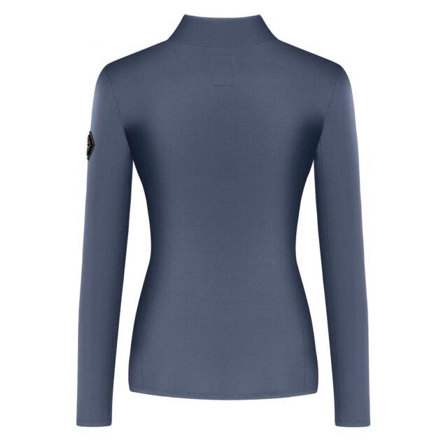 Fair Play ARIANNA Ladies Zip-up Sweatshirt, Steel Blue - Image 2