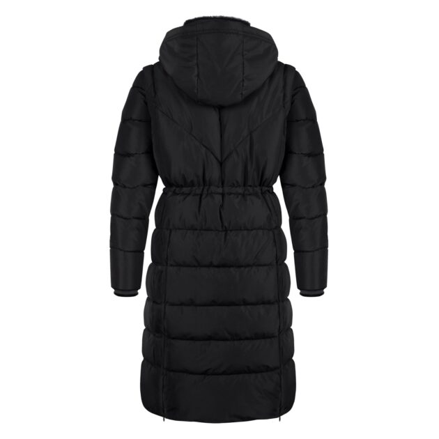 Fair Play Ladies Puffer Coat SIA, Black - Image 3