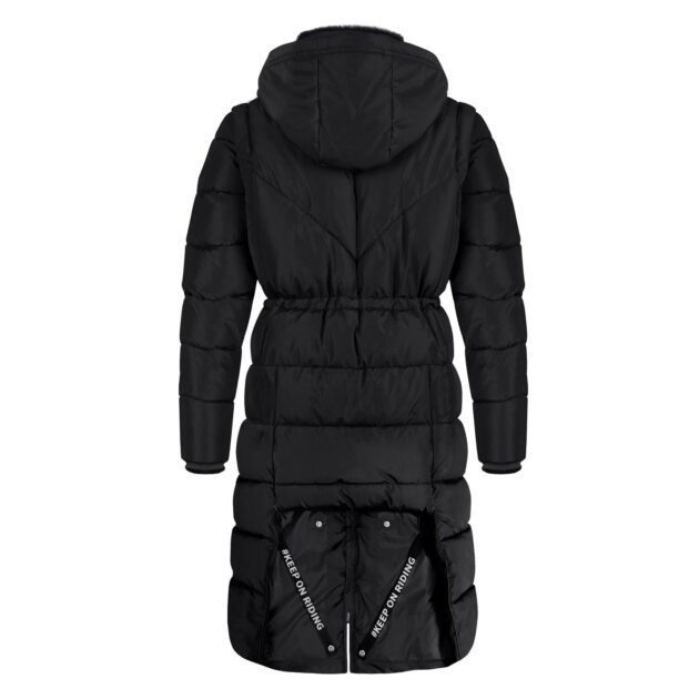 Fair Play Ladies Puffer Coat SIA, Black - Image 5