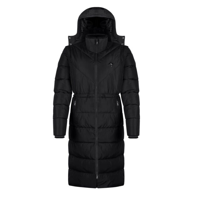 Fair Play Ladies Puffer Coat SIA, Black