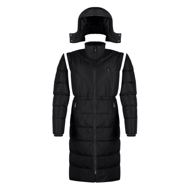 Fair Play Ladies Puffer Coat SIA, Black - Image 7