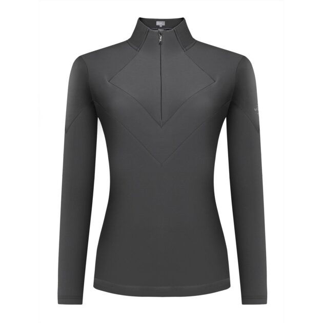 Fair Play Ladies Half Turtleneck HANNAH, Gray