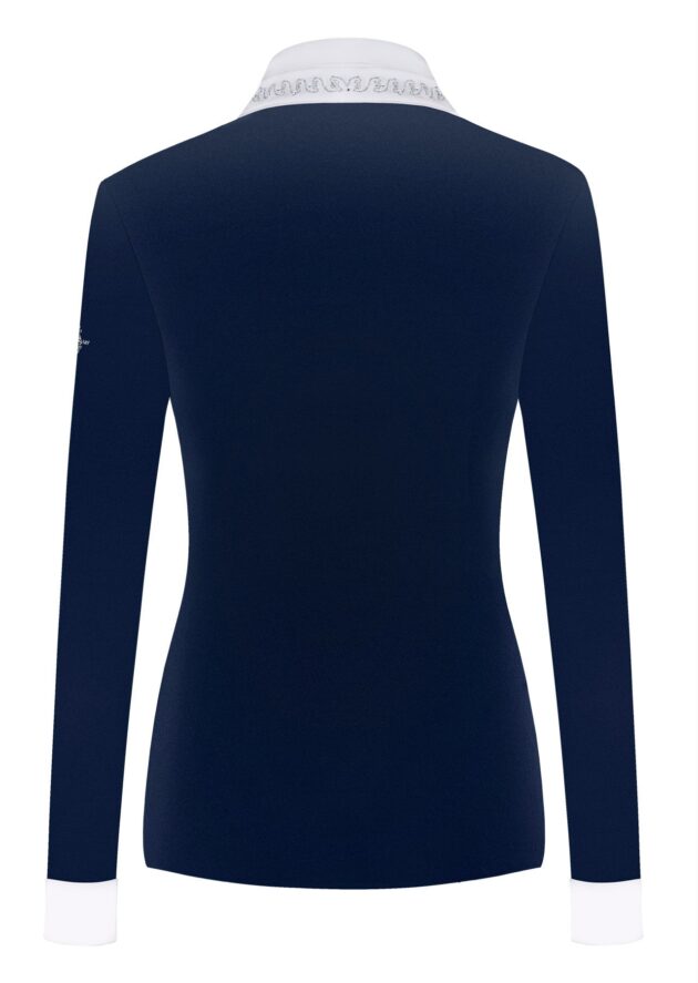 Fair Play Competition Shirt Long Sleeve CONNY, Navy - Image 2