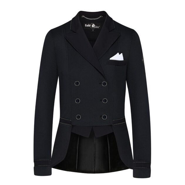 Fair Play Short Tail Show Jacket ELIZABETH COMFIMESH Black