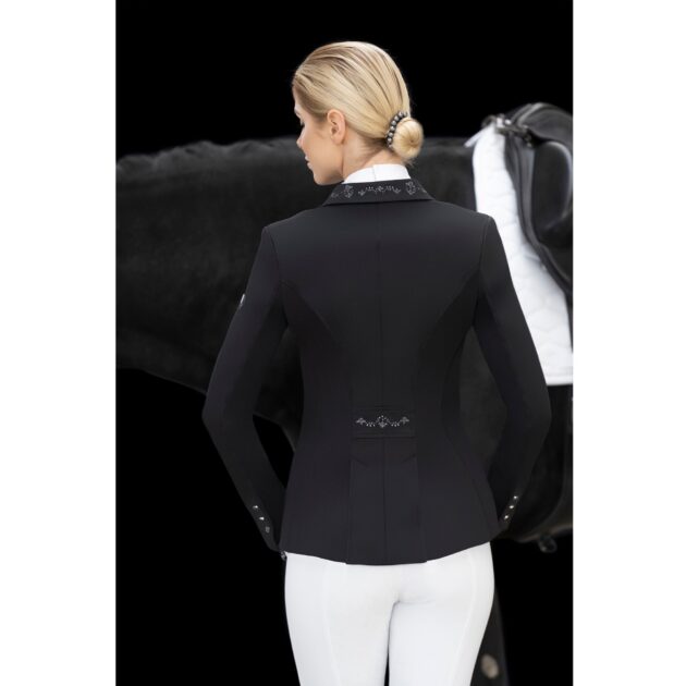 Fair Play ALISSA FLEUR Dressage Short Tailcoat, Black - Image 6