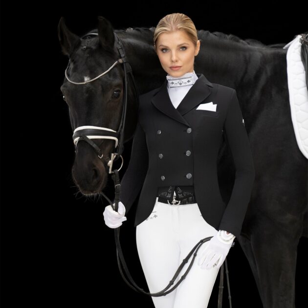 Fair Play ALISSA FLEUR Dressage Short Tailcoat, Black - Image 5