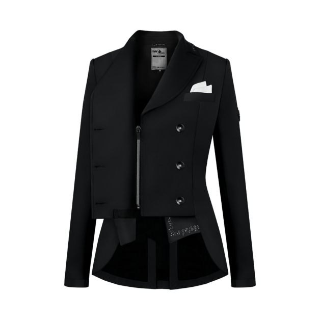 Fair Play Ladies Dressage Short Tailcoat NADIA, Black - Image 2