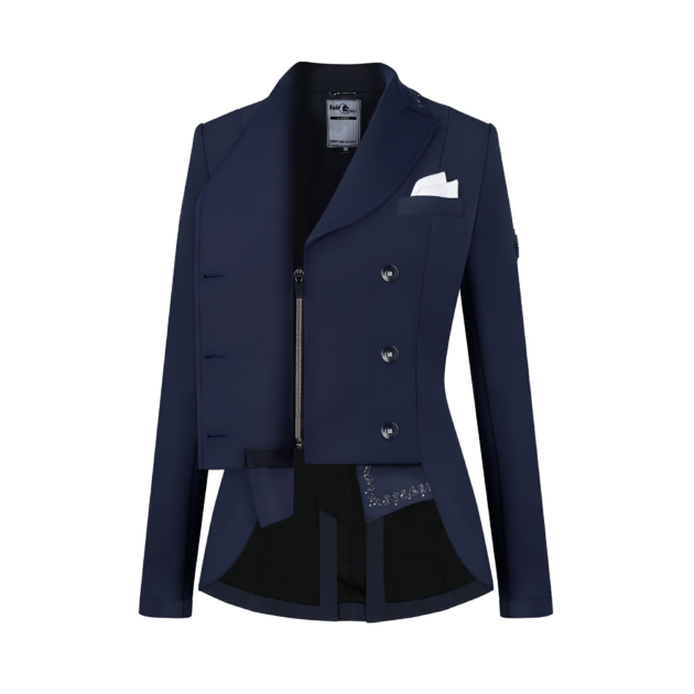 Fair Play Ladies Dressage Short Tailcoat NADIA, Navy - Image 2