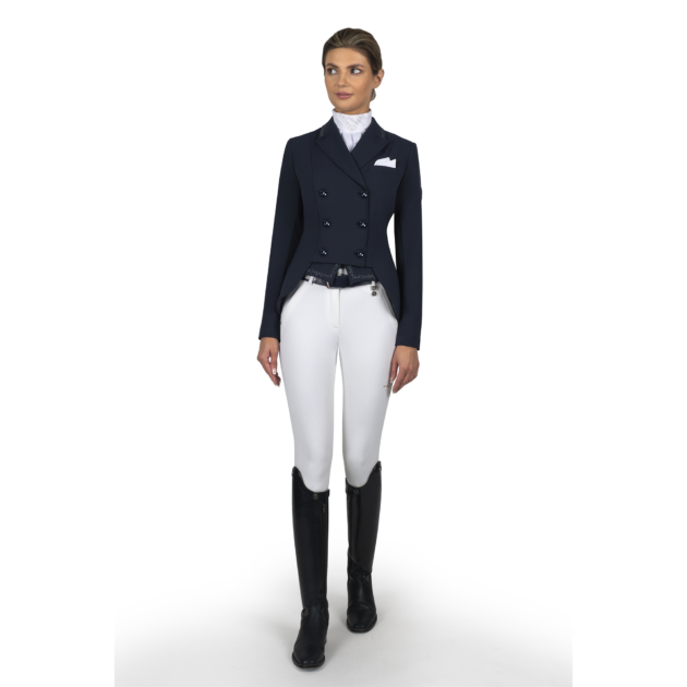 Fair Play Ladies Dressage Short Tailcoat NADIA, Navy - Image 6