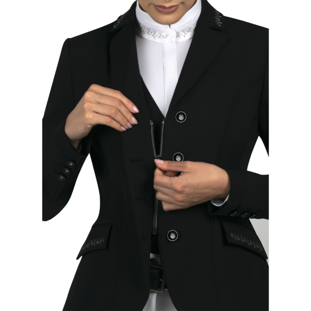 Fair Play Ladies Show Jacket JODIE, Black - Image 6