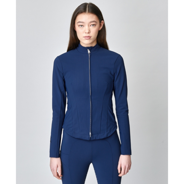 Yagya Signature Riding Jacket, Navy