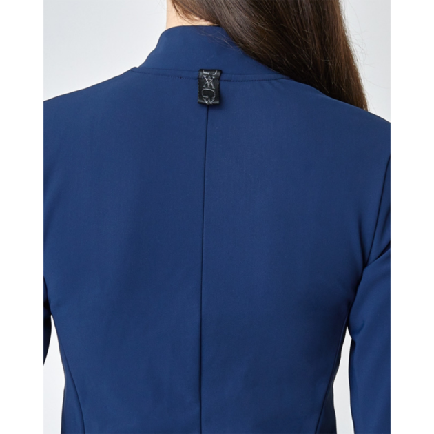 Yagya Signature Riding Jacket, Navy - Image 6