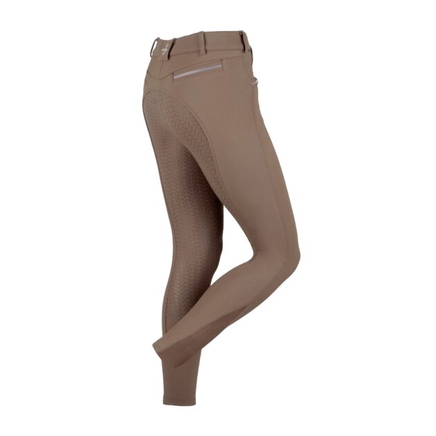 Fair Play MELROSE Full Seat, Normal Waist Winter Breeches, Taupe Grey - Image 2