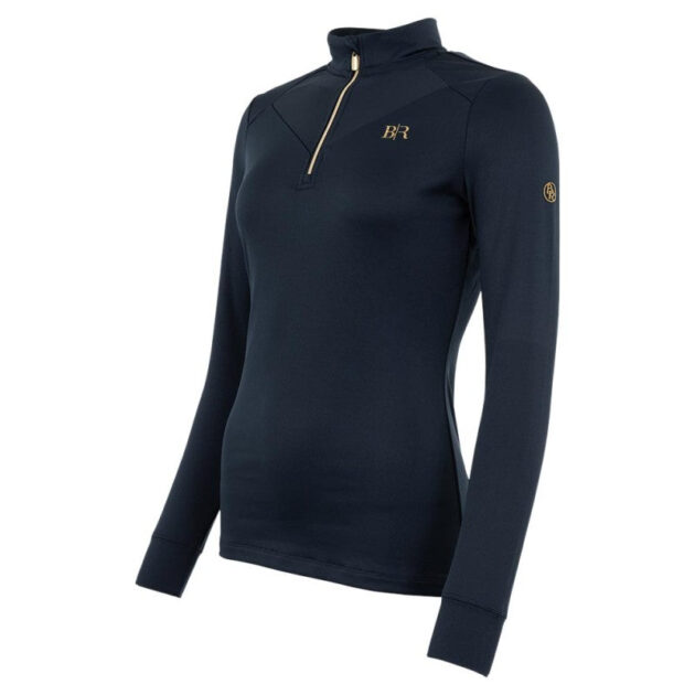 BR Half Zip-Up Pullover Bregje Ladies, Total Eclipse