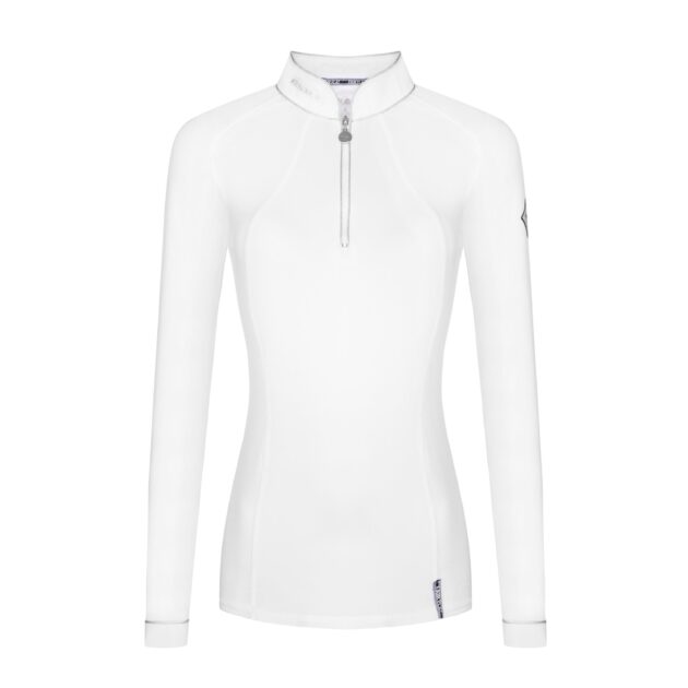 Fair Play Competition Shirt Long-Sleeve JOVITA, White