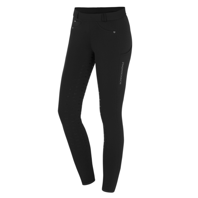 Schockemohle Winter Riding Tights II, Black