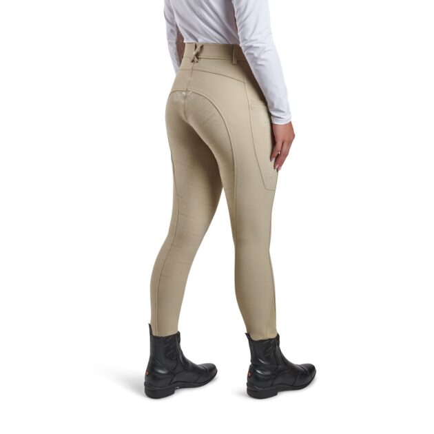 Montar Angela Yati Normal Waist Breeches - Full Grip, Beige