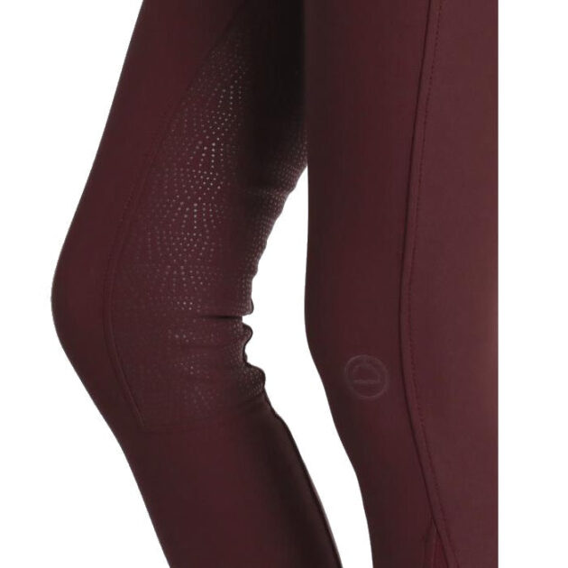 Montar Megan Yati High Rise Breeches V2 - Plum, Full Grip - Image 4