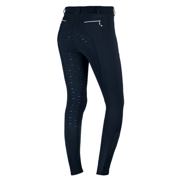 Schockemohle Victory Full Seat, Mid Rise Ladies' Breeches, Midnight Blue - Image 2