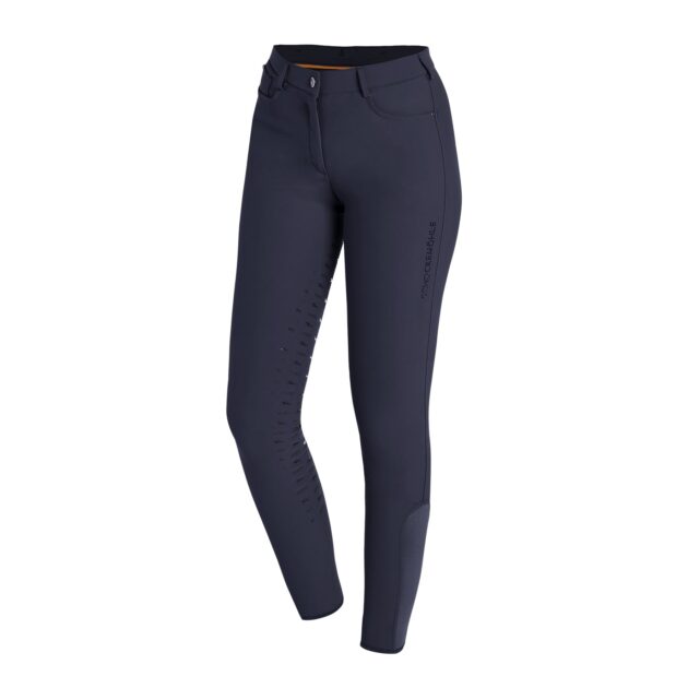 Schockemohle Chayenne Ladies Full Seat, Mid Rise Breeches, Navy