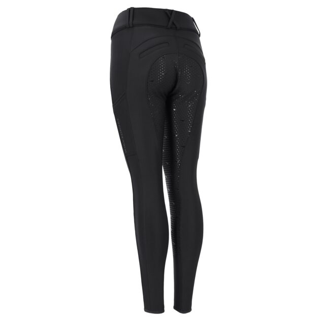 Schockemohle Winter Full Grip Breeches Carla Style, Graphite - Image 2