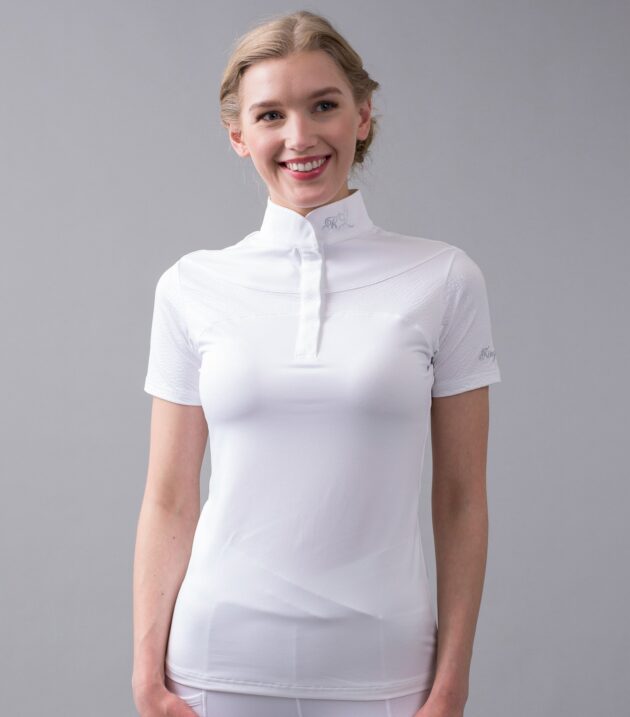 Kingsland Oceana Ladies Show Shirt, White - Image 2