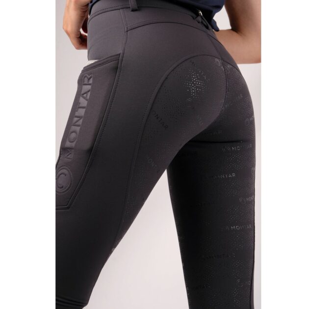 Montar Angela Yati Normal Waist Breeches - Full Grip, Navy - Image 5