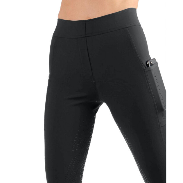 Montar Kinsley Performance Riding Tights Full Grip, Black