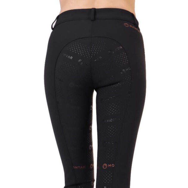 Montar Erin Pearl Soft-tech Full Grip Breeches, Black