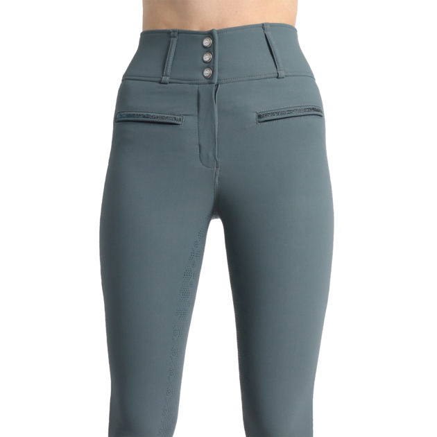 Montar MoAviana High Rise Full Grip Breeches, Jade