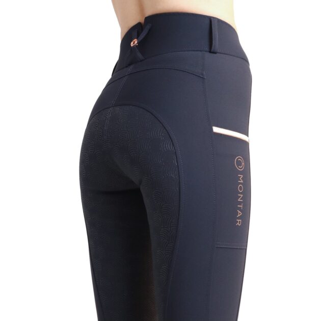 Montar MoSierra High Rise Full Grip Summer Breeches, Navy - Image 3