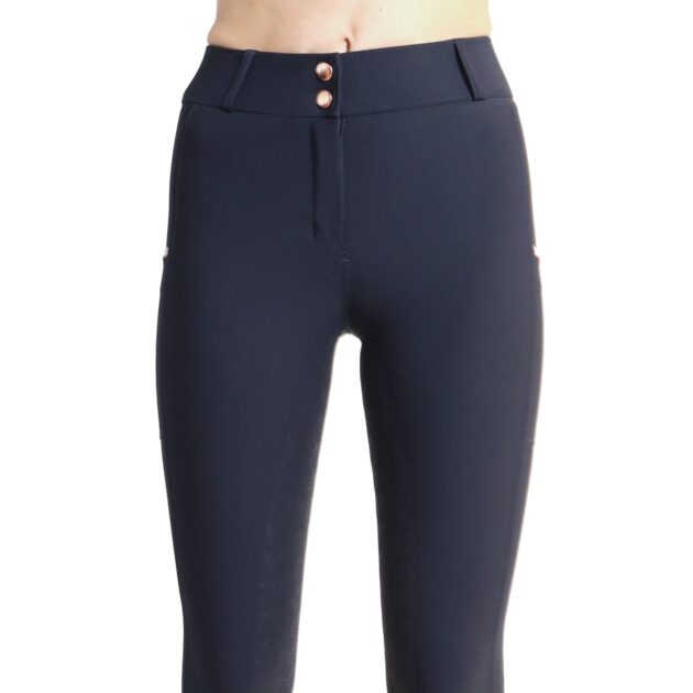 Montar MoSierra High Rise Full Grip Summer Breeches, Navy