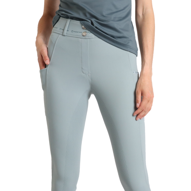 Montar MoLyra Ladies High Rise Full Grip Pull On Breeches, Turin