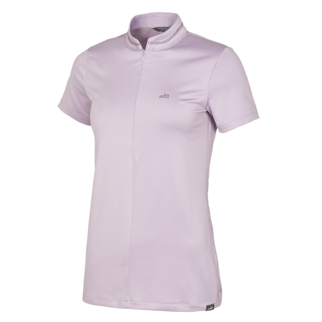 Schockemohle SUMMER PAGE Style Short Sleeve Ladies Training Shirt, Lavendel