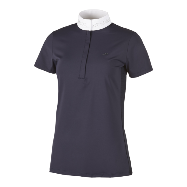 Schockemohle CATHLEEN Style Ladies Show Shirt, Dark Blue